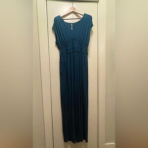 NWT waist defined wide leg jumpsuit